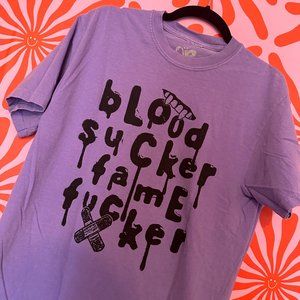 Olivia Rodrigo Blood Sucker Tshirt - Size Medium